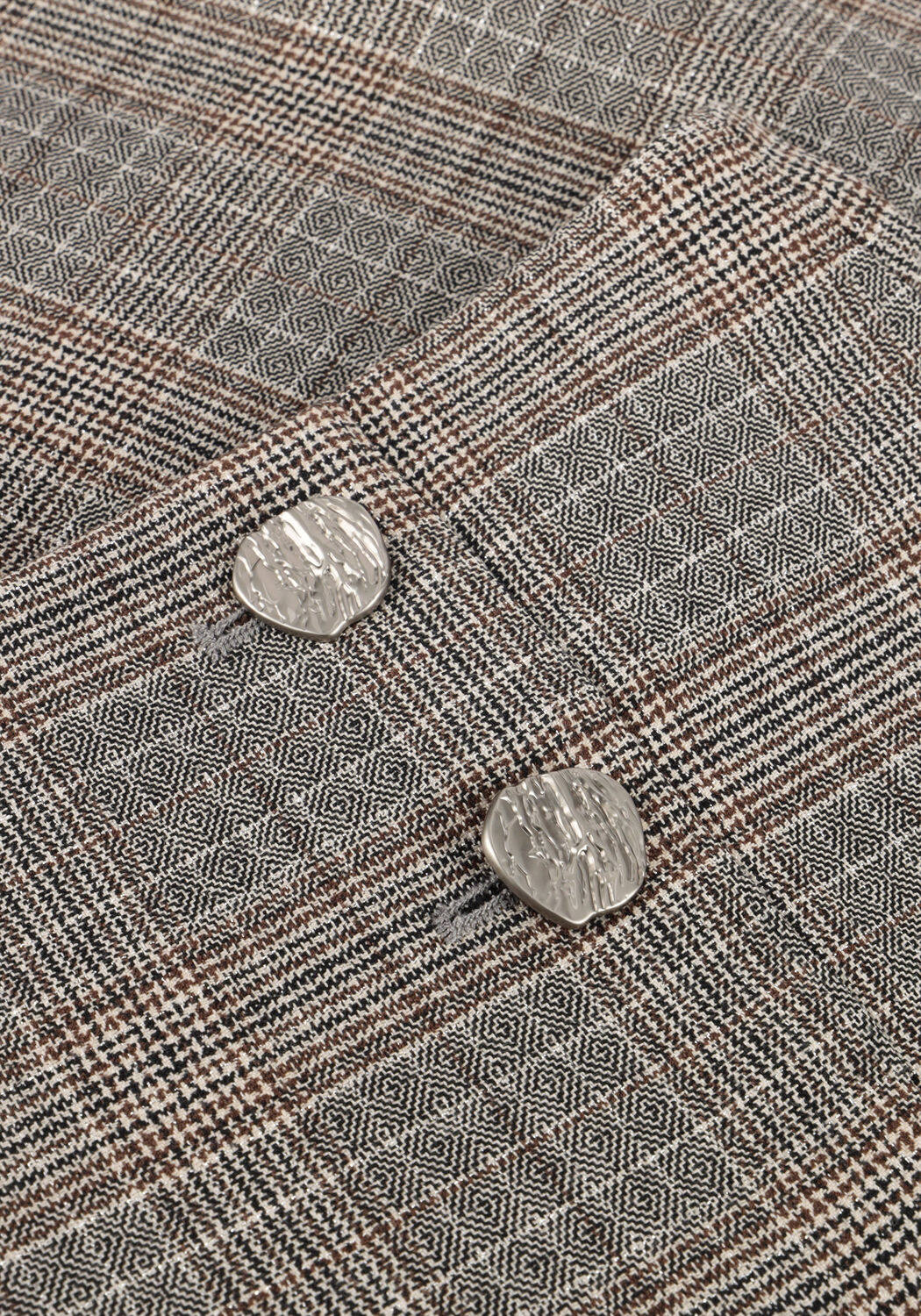 BRUUNS BAZAAR Jupe midi BBMAINA SKIRT en gris - large