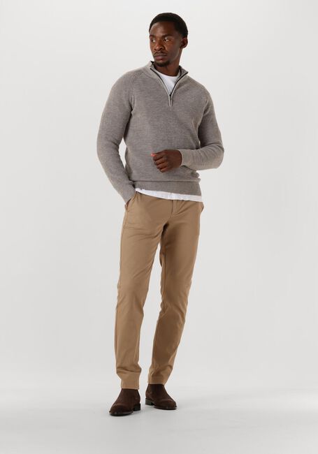 GENTILUOMO Pull TURTLE ZIP en taupe - large