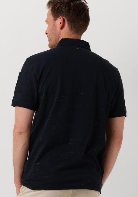 PME LEGEND Polo SHORT SLEEVE POLO CARGO INJECTED BLOCK en bleu - large