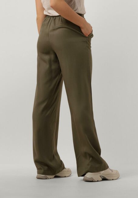 KNIT-TED Pantalon large WENDY en vert - large