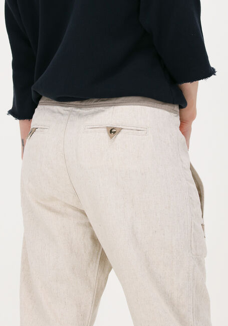 Ecru 10DAYS Pantalon LOOSE PANTS HEMP COTTON - large