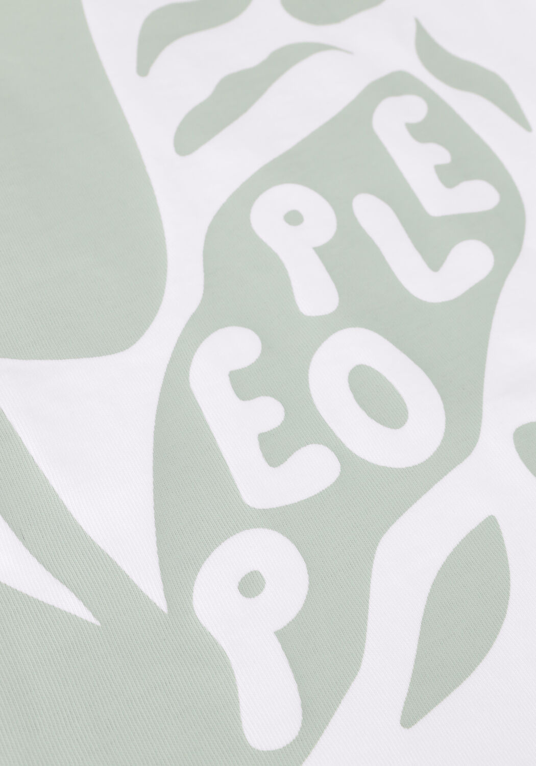 THE GOODPEOPLE T-shirt TEX en blanc - large