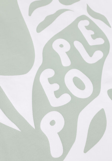 Witte THE GOODPEOPLE T-shirt TEX Witte THE GOODPEOPLE T-shirt TEX - large