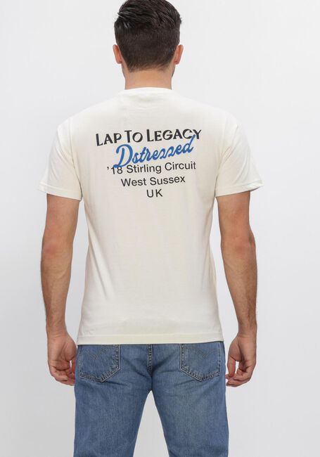 DSTREZZED T-shirt NICKOLAS TEE &Eacute;cru - large