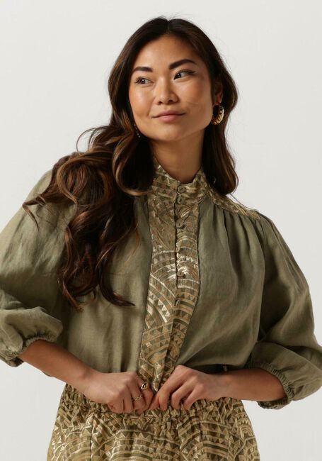 GREEK ARCHAIC KORI Blouse 250109 en vert - large