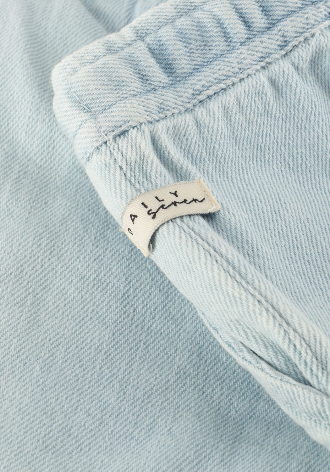 DAILY7 Pantalon courte LIGHT WEIGHT DENIM SHORTS Bleu clair - large