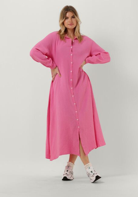 PENN & INK Robe maxi S23T900 en rose - large