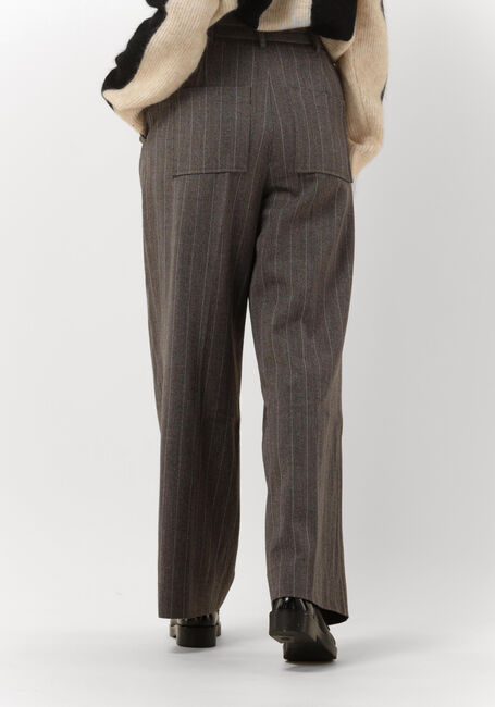 SECOND FEMALE Pantalon PIYA HW TROUSERS en gris - large