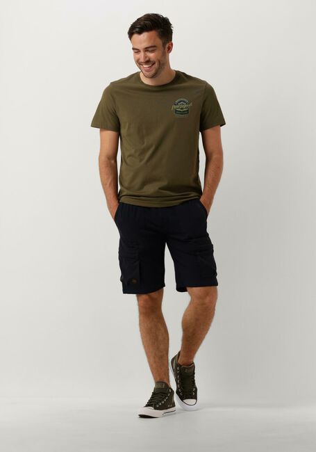 PME LEGEND Pantalon courte AIRYLON CARGO SHORTS TECH FABRIC en bleu - large