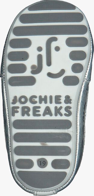 JOCHIE & FREAKS Chaussures bébé 19007 en argent  - large