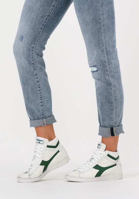 Witte DIADORA Sneakers GAME L HIGH WAXED WN - large