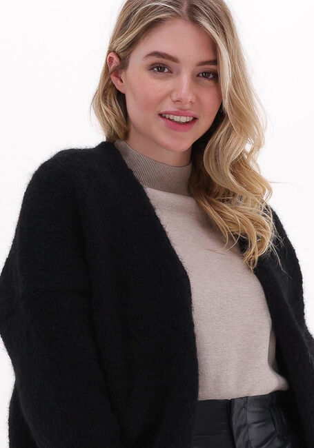 Zwarte KNIT-TED Vest BECKY CARDIGAN - large