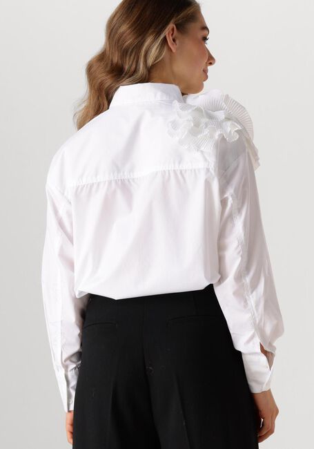 Witte COPENHAGEN MUSE  CMMPLEAT-FRILL-SHIRT - large