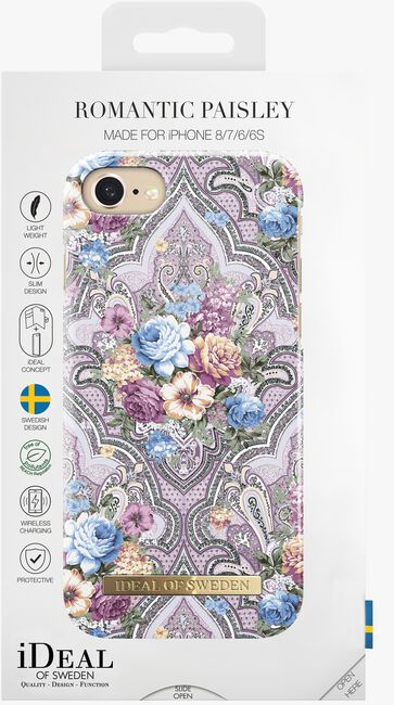Roze IDEAL OF SWEDEN Telefoonhoesje FASHION CASE IPHONE 8/7/6/6S - large