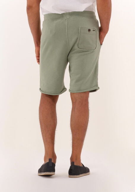 DSTREZZED Pantalon courte JOGGER SHORTS WASHED SWEAT en vert - large