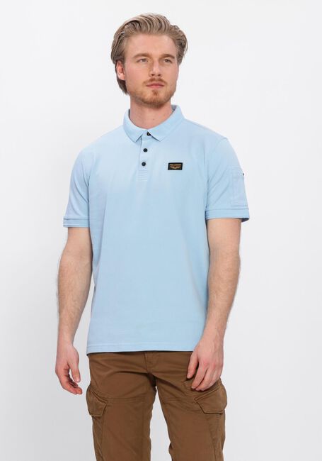 PME LEGEND Polo TRACKWAY POLO Bleu clair - large