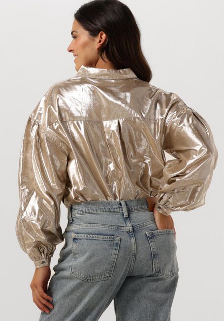 Gouden RUBY TUESDAY  ISAI BIG SHIRT GATHERING SLEEVES - large