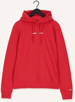 TOMMY JEANS Chandail TJM STRAIGHT LOGO HOODIE en rouge TOMMY JEANS Chandail TJM STRAIGHT LOGO HOODIE en rouge - medium