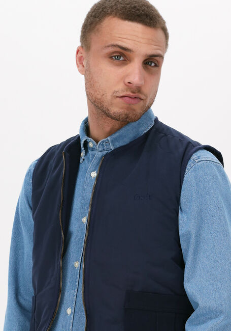 FORÉT Veste sans manches TROWEL Bleu foncé - large