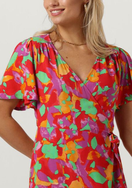 FABIENNE CHAPOT Robe midi ARCHANA BUTTERFLY DRESS en rouge - large