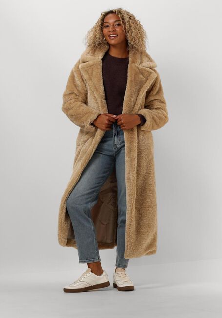 NOTRE-V Manteau en fausse fourrure NV-EDDIE Sable - large
