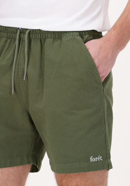 FORÉT Pantalon courte HOME SHORT Vert foncé - large
