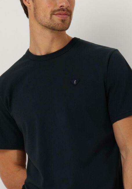 Donkerblauwe FORÉT T-shirt PATCH T-SHIRT - large