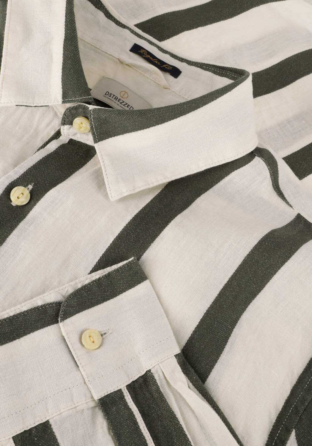 DSTREZZED Chemise d&eacute;contract&eacute; DS_MILLER SHIRT en argent - large