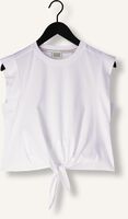 Witte SCOTCH & SODA Top SLEEVELESS KNOTTED T-SHIRT Witte SCOTCH & SODA Top SLEEVELESS KNOTTED T-SHIRT - medium
