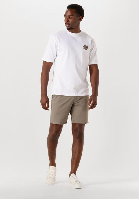 Witte THE GOODPEOPLE T-shirt TOBIAS - large