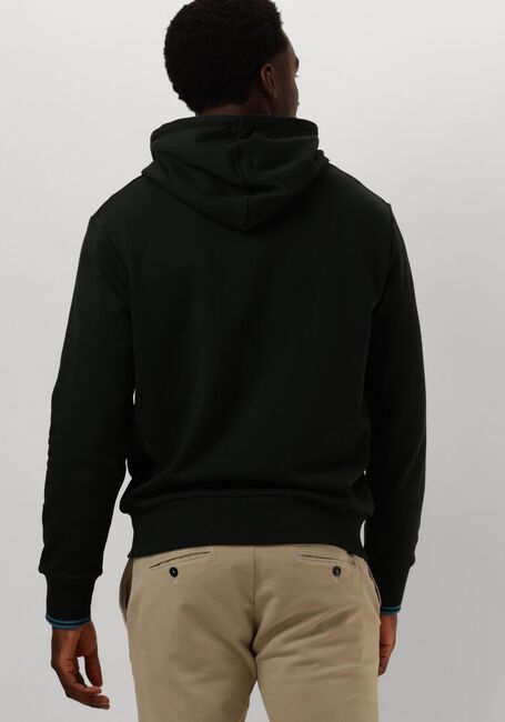 Groene FRED PERRY Truien/vesten TIPPED HOODED SWEATSHIRT - large