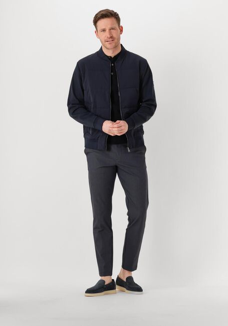 PROFUOMO Polo POLO SHORT SLEEVE Bleu foncé - large