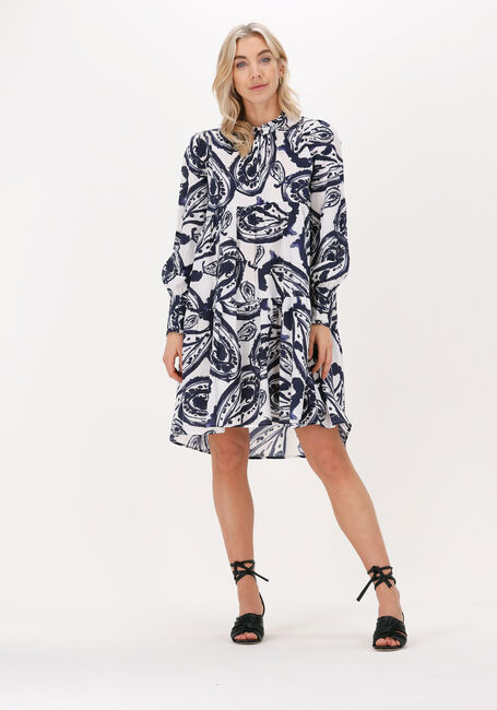 DEA KUDIBAL Mini robe KINDRA NS (CO) DRESS WITH BALLOON SLEEVES en bleu - large