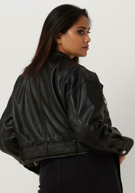 GOOSECRAFT Veste en cuir GC DAIGUIRI JACKET en noir - large