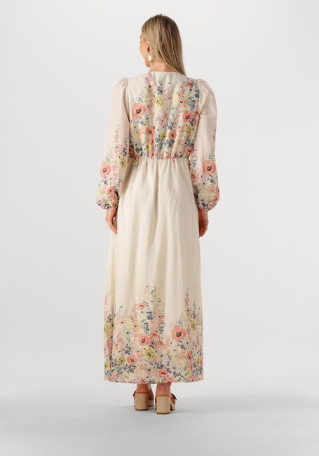 NEO NOIR Robe maxi SILFI FLOWER PRINT DRESS Crème - large