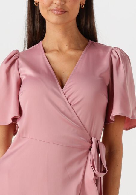 Roze Y.A.S. Midi jurk YASTHEA MIDI WRAP DRESS - large