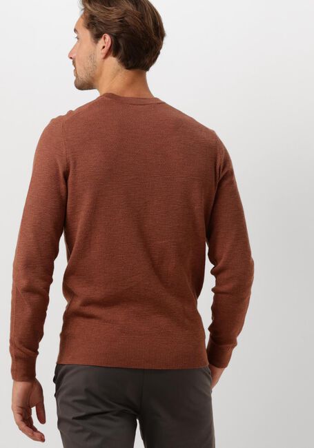 PROFUOMO Pull PULLOVER CREW NECK en marron - large
