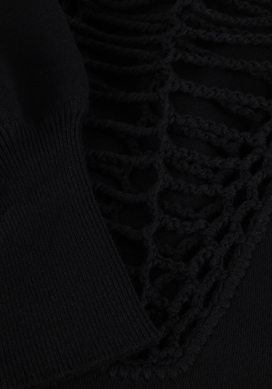 MES DEMOISELLES Chandail SHIHO en noir - large