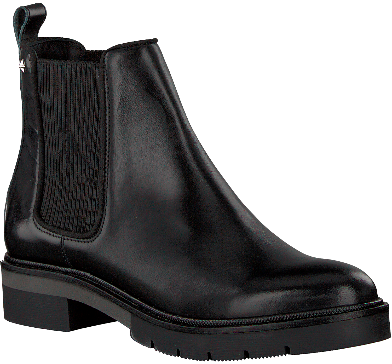 tommy hilfiger metallic chelsea boot