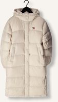 Beige TOMMY JEANS Gewatteerde jas TJW ALASKA LONG PUFFER Beige TOMMY JEANS Gewatteerde jas TJW ALASKA LONG PUFFER - medium