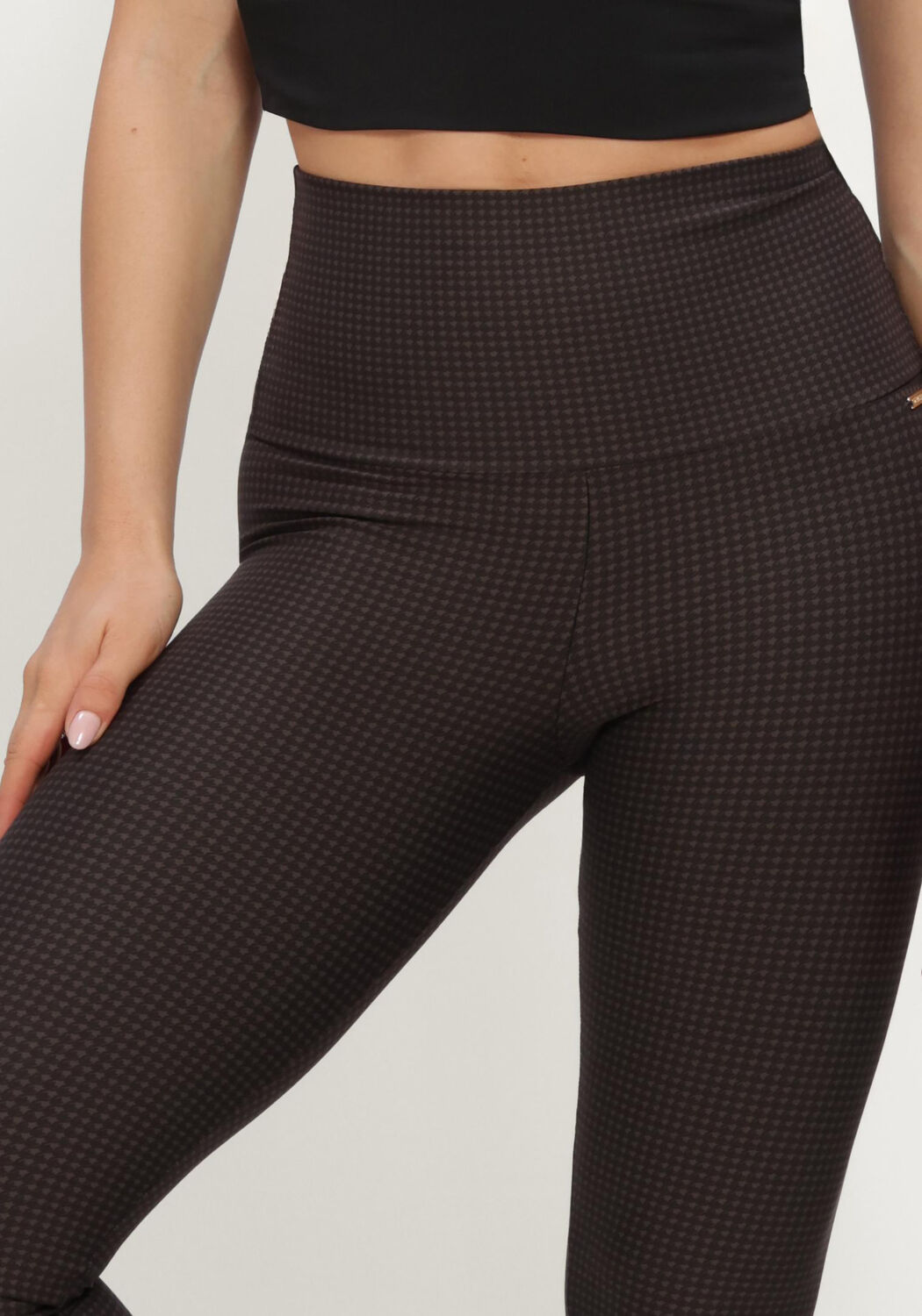 DEBLON SPORTS CLASSIC LEGGINGS HIGH WAISTBAND Pantalons en marron - large