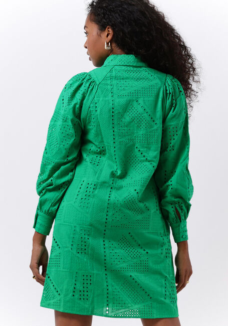 Groene Y.A.S. Mini jurk YASSADO LS SHIRT DRESS - large