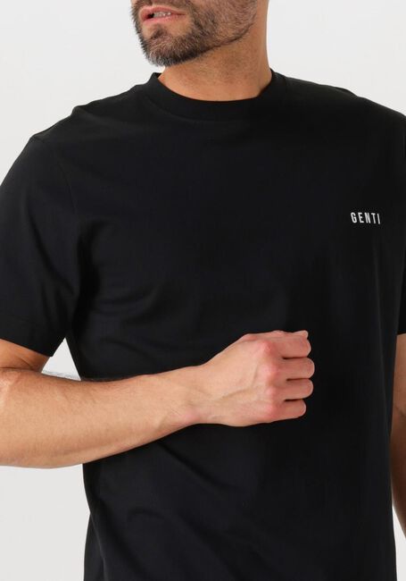 GENTI T-shirt T-SHIRT SS J2040-1223 en noir - large