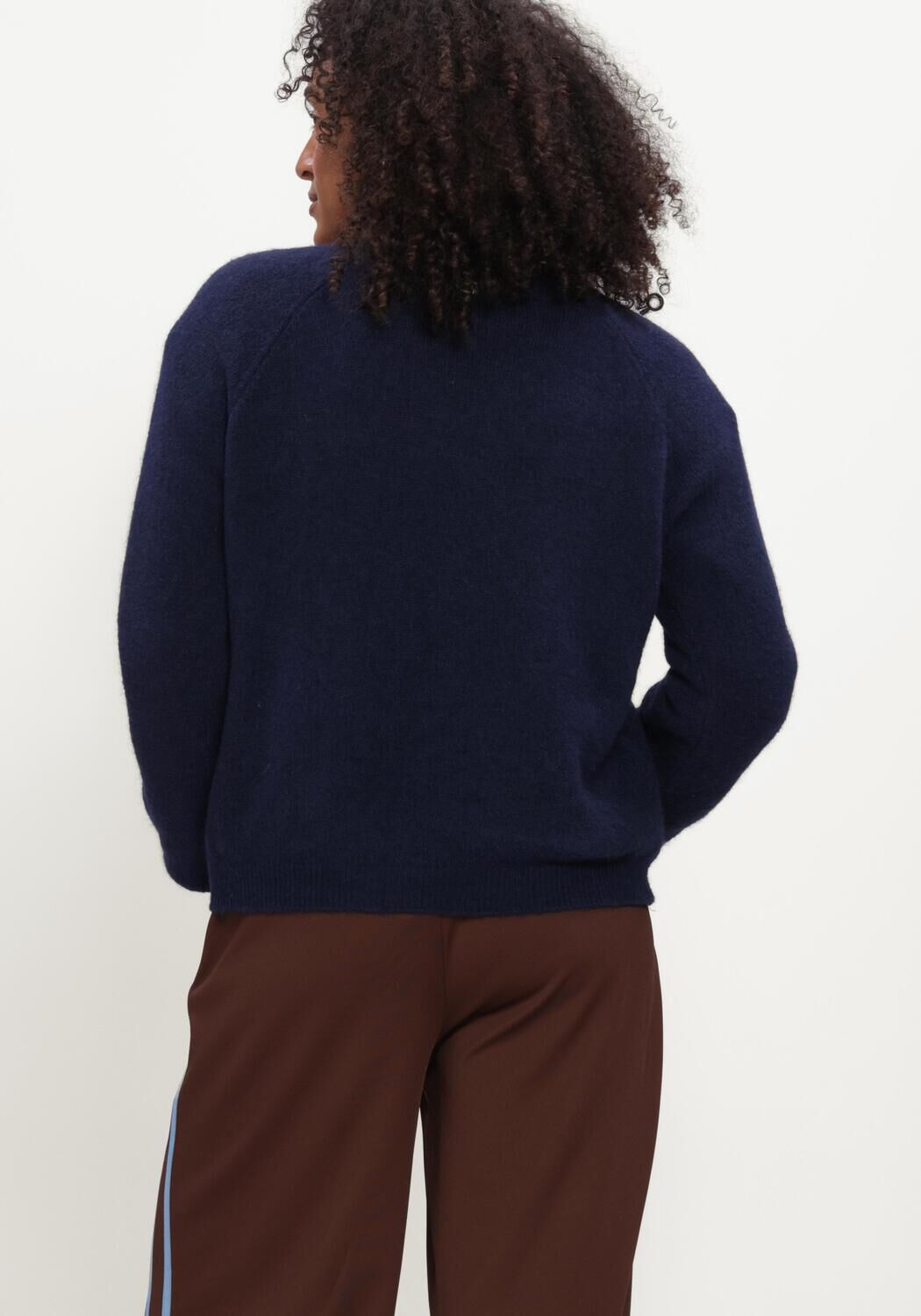 POM AMSTERDAM Pull MILOU ETERNAL BLUE Bleu fonc&eacute; - large