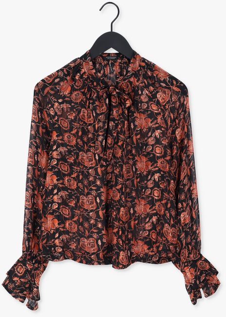 SCOTCH & SODA Blouse PRINTED SHEER RECYCLED POLYEST en rouge - large