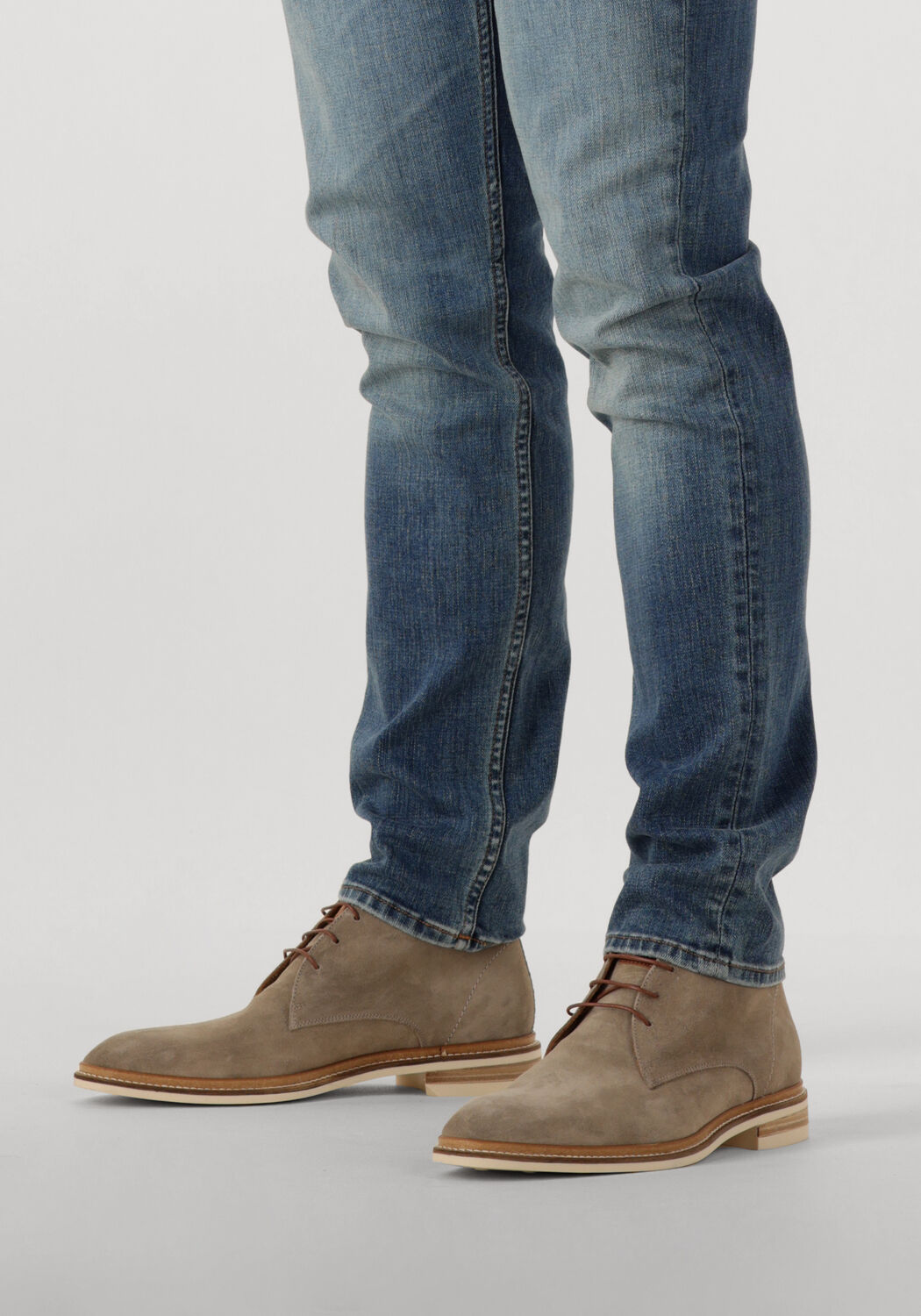 GIORGIO 85812 Chaussures &agrave; lacets en beige - large