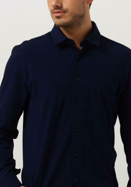 HUGO Chemise classique ELISHA02 Bleu foncé - large
