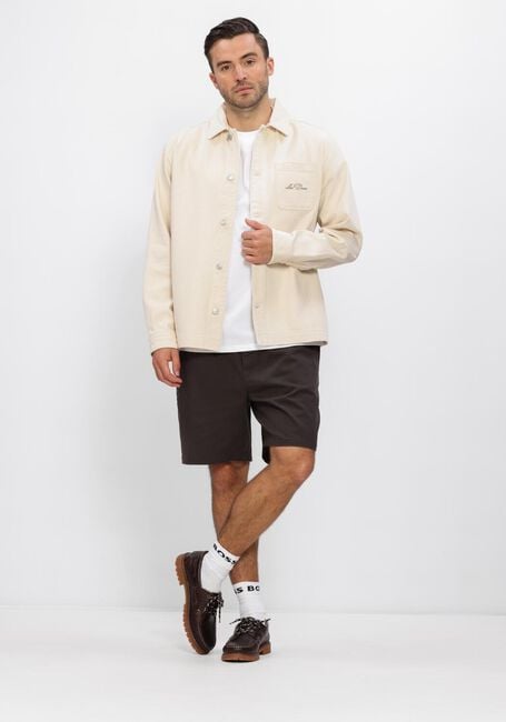 Bruine LES DEUX Korte broek OTTO COTTON SHORTS - large