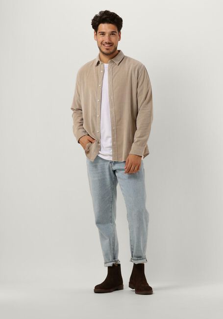 SELECTED HOMME Surchemise SLHREGOWEN-CORD SHIRT LS W en beige - large