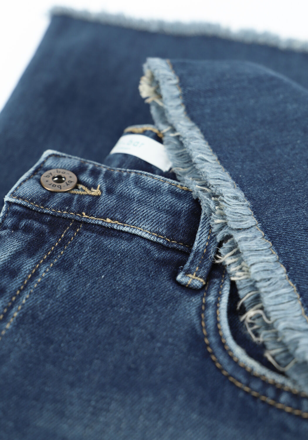 BY-BAR Straight leg jeans MOJO DENIM PANT en bleu - large